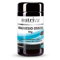 Produktbild von NUTRIVA Magnesiumoxid Tabletten vegan zuckerfrei glutenfrei 50 Stück