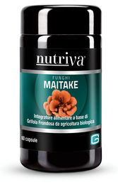 NUTRIVA Maitake Bio Kapseln vegan vegetarisch 60 Stück – Bild 1 von 1