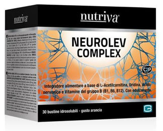 NUTRIVA NEUROLEV COMPLEX B-Komplex Sticks vegan glutenfrei laktosefrei 30 Beutel – Bild 1 von 1