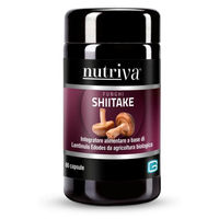 Produktbild von NUTRIVA Shiitake Kapseln Bio Vegan 60 Stück