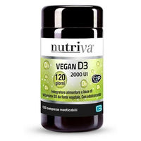 Produktbild von Nutriva Vitamin D3 Tabletten vegan 120 Stück