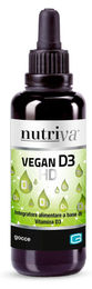 Nutriva Vitamin D3 Tropfen vegan für Erwachsene und Kinder 30 ml – Bild 1 von 2