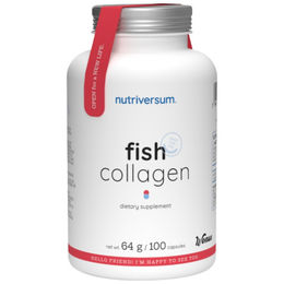 Nutriversum Hydrolyzed Fish Collagen 500 mg Kapseln für Frauen 120 Stück – Bild 1 von 1
