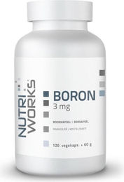 NutriWorks Bor ohne Zusatzstoffe 120 Kapseln – Bild 1 von 1