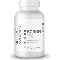 Produktbild von NutriWorks Bor ohne Zusatzstoffe 120 Kapseln