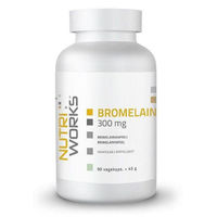 Produktbild von NutriWorks Bromelain 300 mg Kapseln ohne Zusatzstoffe