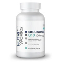 Produktbild von NutriWorks Ubichinon Q10 100 mg Kapseln ohne Zusatzstoffe