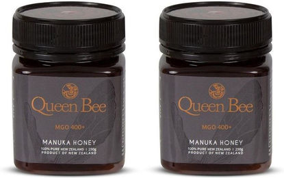 NZ QueenBee Manuka Honig MGO 400+ 250g – Bild 1 von 4