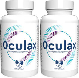 Oculax Kapseln mit L-Arginin, Zink, Selen, Maca und Ginseng, 120 Kapseln, vegan und pflanzlich – Bild 1 von 1