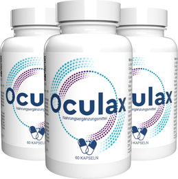 Oculax Kapseln mit L-Arginin, Zink, Selen, Maca und Ginseng, 180 Kapseln, vegan und pflanzlich – Bild 1 von 1