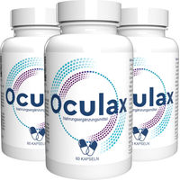 Produktbild von Oculax Kapseln mit L-Arginin, Zink, Selen, Maca und Ginseng, 180 Kapseln, vegan und pflanzlich