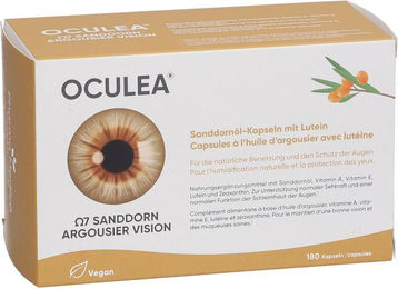 OCULEA Argousier Vision Sanddornöl Kapseln von Pharma Medica AG vegan 180 Stück – Bild 1 von 1