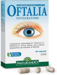 OFTALIA Nahrungsergänzungsmittel glutenfrei 30 Kapseln – Bild 1 von 1