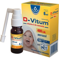 Produktbild von Oleofarm D-Vitum Vitamin D Mundspray für Säuglinge 6 ml