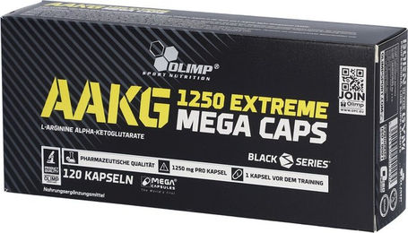 OLIMP AAKG 1250 EXTREME MEGA CAPS L-Arginin Kapseln 120 Stück – Bild 1 von 3