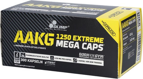 Olimp AAKG 1250 Extreme Mega L-Arginin Kapseln 120 Stück – Bild 1 von 4