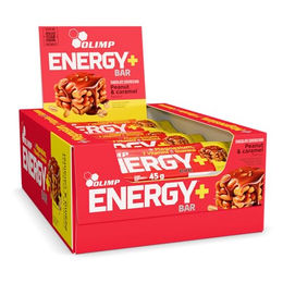 Olimp Energy+ Proteinriegel Peanut Caramel zuckerfrei 20 x 45 g – Bild 1 von 3