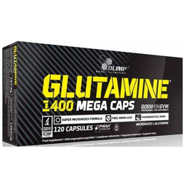 Olimp Glutamine 1400 Mega Caps L-Glutamin Kapseln 120 Stück – Bild 1 von 2