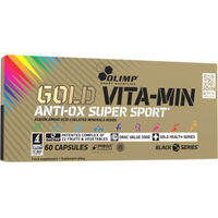 Produktbild von Olimp Gold VITA-MIN Anti-OX Super Sport Multivitamin-Präparat für Sportler 60 Kapseln