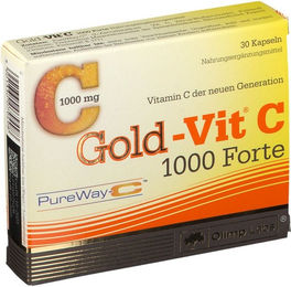 Olimp Laboratories Gold-Vit C 1000 Forte Kapseln mit Ascorbinsäure – Bild 1 von 2