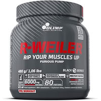 Produktbild von Olimp R-Weiler Pre Workout Booster Pulver Red Punch zuckerfrei 480g