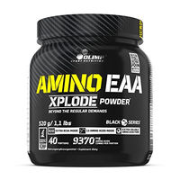 Produktbild von Olimp Sport Nutrition Amino EAA Xplode Pulver Ice Tea Peach 520g mit essentiellen Aminosäuren EAA und BCAA