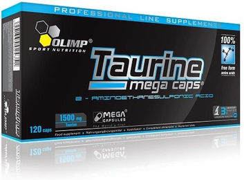 Olimp Taurine Mega Caps Taurin Kapseln 120 Stück – Bild 1 von 1