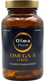 Olma Pharm Omega 3 Forte aus peruanischen Anchovis 60 Kapseln – Bild 1 von 1
