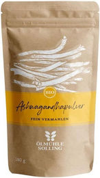 Ölmühle Solling Ashwagandha Pulver Bio Vegan ohne Zusatzstoffe – Bild 1 von 2