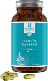 Ölmühle Solling Hanföl Kapseln Bio Vegan ohne Zusatzstoffe 180 Stück – Bild 1 von 2