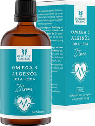 Ölmühle Solling Omega 3 Algenöl Zitrone Vegan für Schwangere und Stillende – Bild 1 von 1