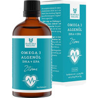 Produktbild von Ölmühle Solling Omega 3 Algenöl Zitrone Vegan für Schwangere und Stillende