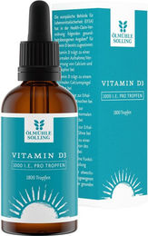 Ölmühle Solling Vitamin D3 Öl Tropfen vegetarisch – Bild 1 von 2