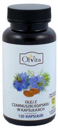 OLVITA Ägyptisches Schwarzkümmelöl 120 Kapseln – Bild 1 von 3