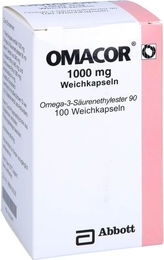 Omacor 1000 mg Abacus Medicine Kapseln 100 Stück – Bild 1 von 1