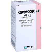 Produktbild von Omacor EurimPharm Omega-3 Weichkapseln 1000 mg 100 Stück