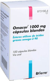 Omacor FD Pharma Omega-3 Weichkapseln 1000 mg 100 Stück – Bild 1 von 1
