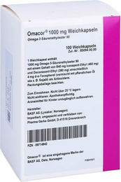 Omacor Omega-3 Weichkapseln 1000 mg 100 Stück – Bild 1 von 1