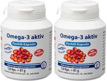 Omega-3 aktiv Pharma Peter GmbH Kapseln für Erwachsene 120 Stück – Bild 1 von 1