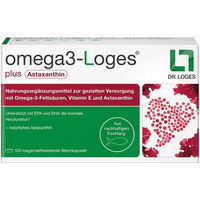 Produktbild von Omega3-Loges plus Kapseln mit Astaxanthin 120 Stück