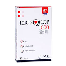 OMEGOR 1000 Omega-3 Fischöl Kapseln für Erwachsene 30 Stück – Bild 1 von 3