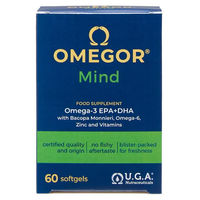 Produktbild von Omegor Mind Omega-3 Weichkapseln 60 Stück