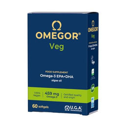 Omegor Omega 3 Algenöl Kapseln Vegan mit DHA und EPA – Bild 1 von 9