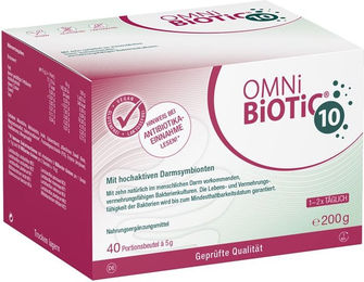 OMNi BiOTiC 10 Pulver 200 g vegan glutenfrei laktosefrei für Kinder – Bild 1 von 2