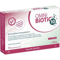 Produktbild von OMNi BiOTiC 10 Pulver 50 g vegan laktosefrei glutenfrei für Kinder