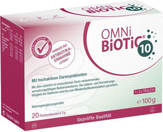 OMNi BiOTiC 10 Pulver vegan glutenfrei laktosefrei für Kinder 100 g – Bild 1 von 2