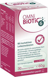 OMNi BiOTiC 6 Pulver 60 g glutenfrei und laktosefrei für Kinder, Schwangere und Stillende – Bild 1 von 4