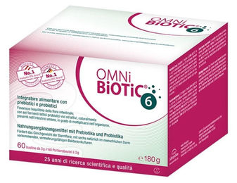 OMNi-BiOTiC 6 Pulver glutenfrei und laktosefrei 60 Beutel à 3 Gramm – Bild 1 von 1