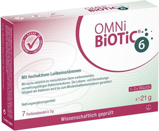 OMNi BiOTiC 6 Pulver glutenfrei und laktosefrei für Kinder sowie Schwangere und Stillende – Bild 1 von 2