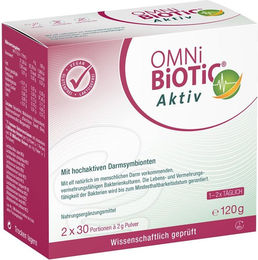 OMNi BiOTiC Aktiv Pulver glutenfrei und laktosefrei 120 g – Bild 1 von 2